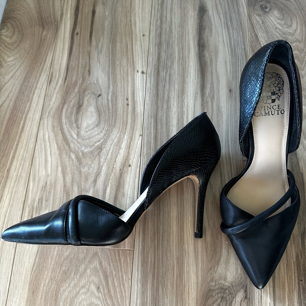 Vince Camuto Black Women's Heels - Picture 1 of 6